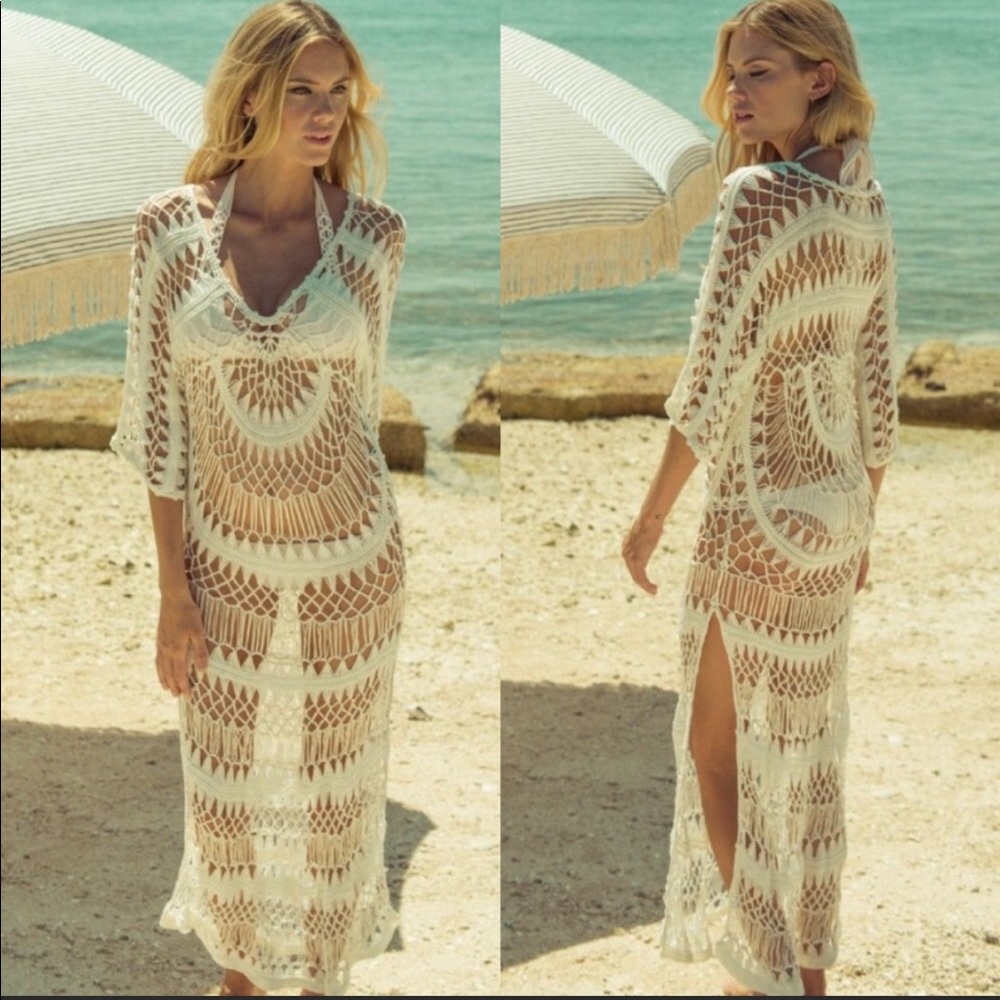 Wildfox X A bikini a day mermaid coverup dress
